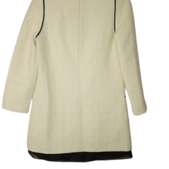 Five Plus Womens Sheath Dress Cream Black Tweed Mini XS New - Picture 4 of 4